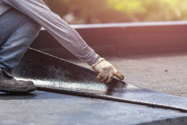 Professional Basement Waterproofing technician working in Lewisburg, PA